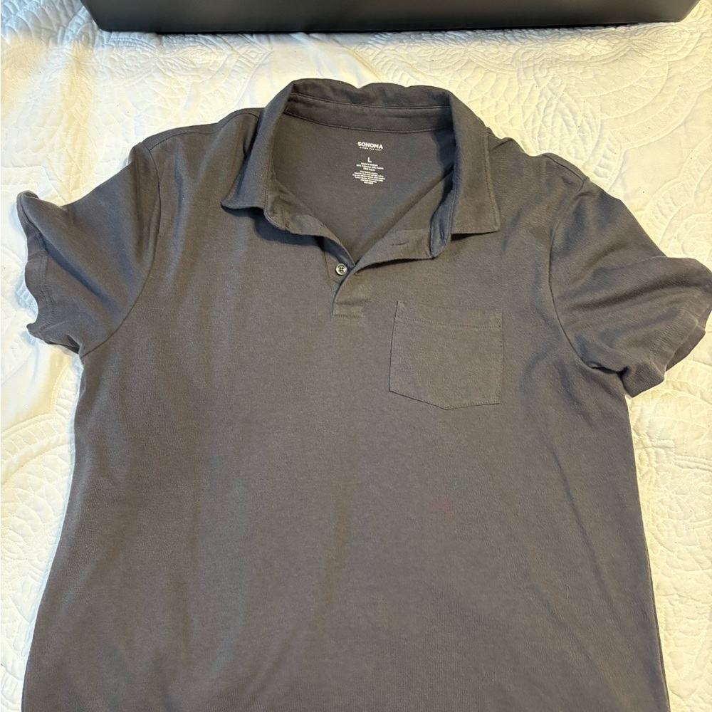 Sonoma Charcoal Polo Shirt for Men